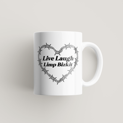 Live Laugh Limp Bizkit Mug UK