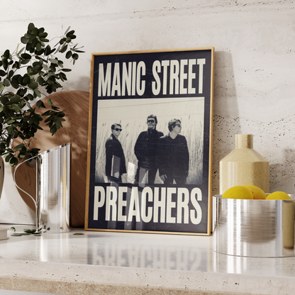 Manic Street Preachers Band Poster