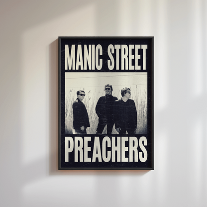 Manic Street Preachers Band Poster