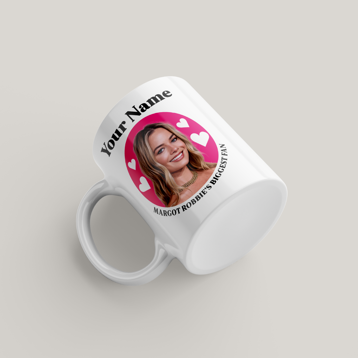Margot Robbie Personalised Mug United Kingdom