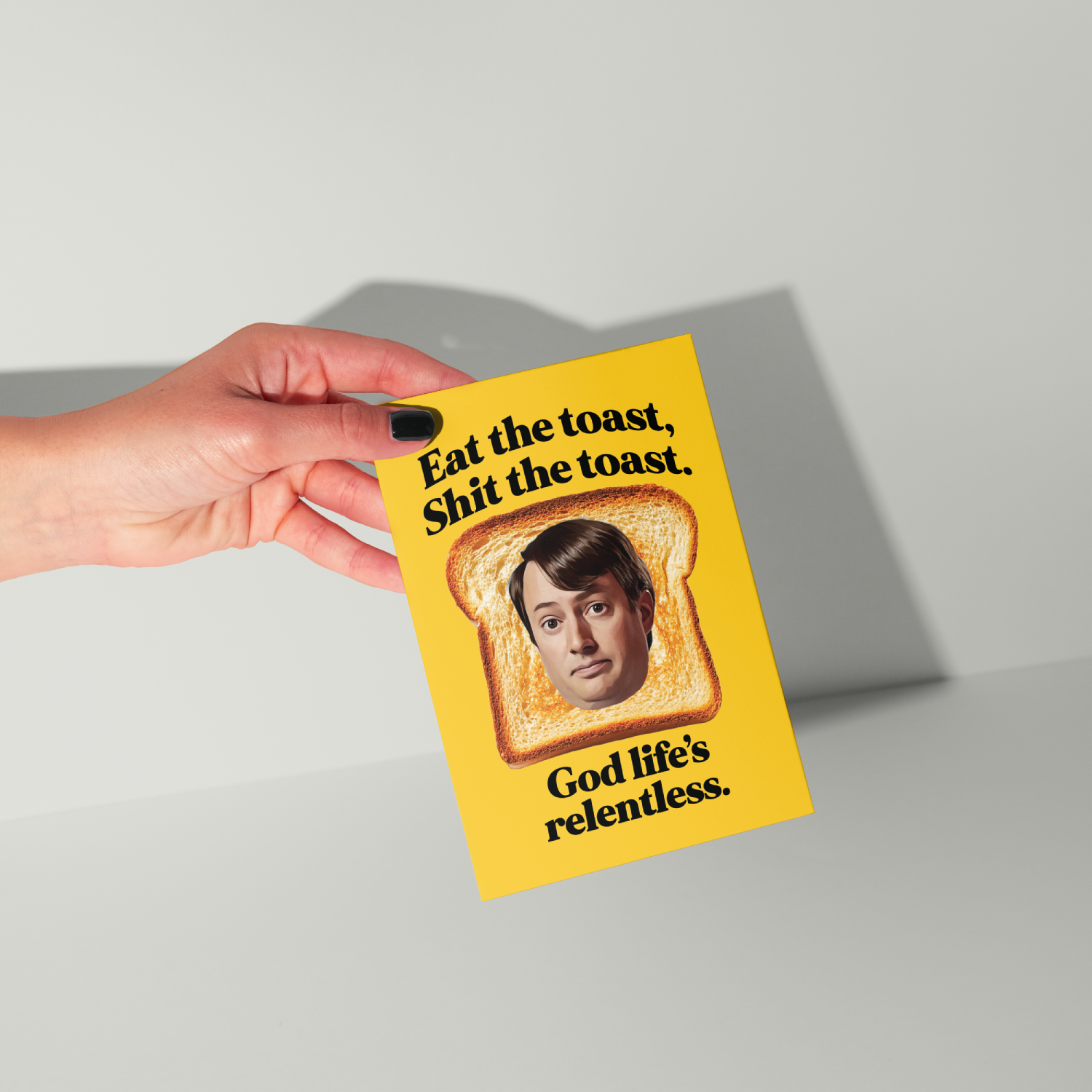 Mark Corrigan Greeting Card UK