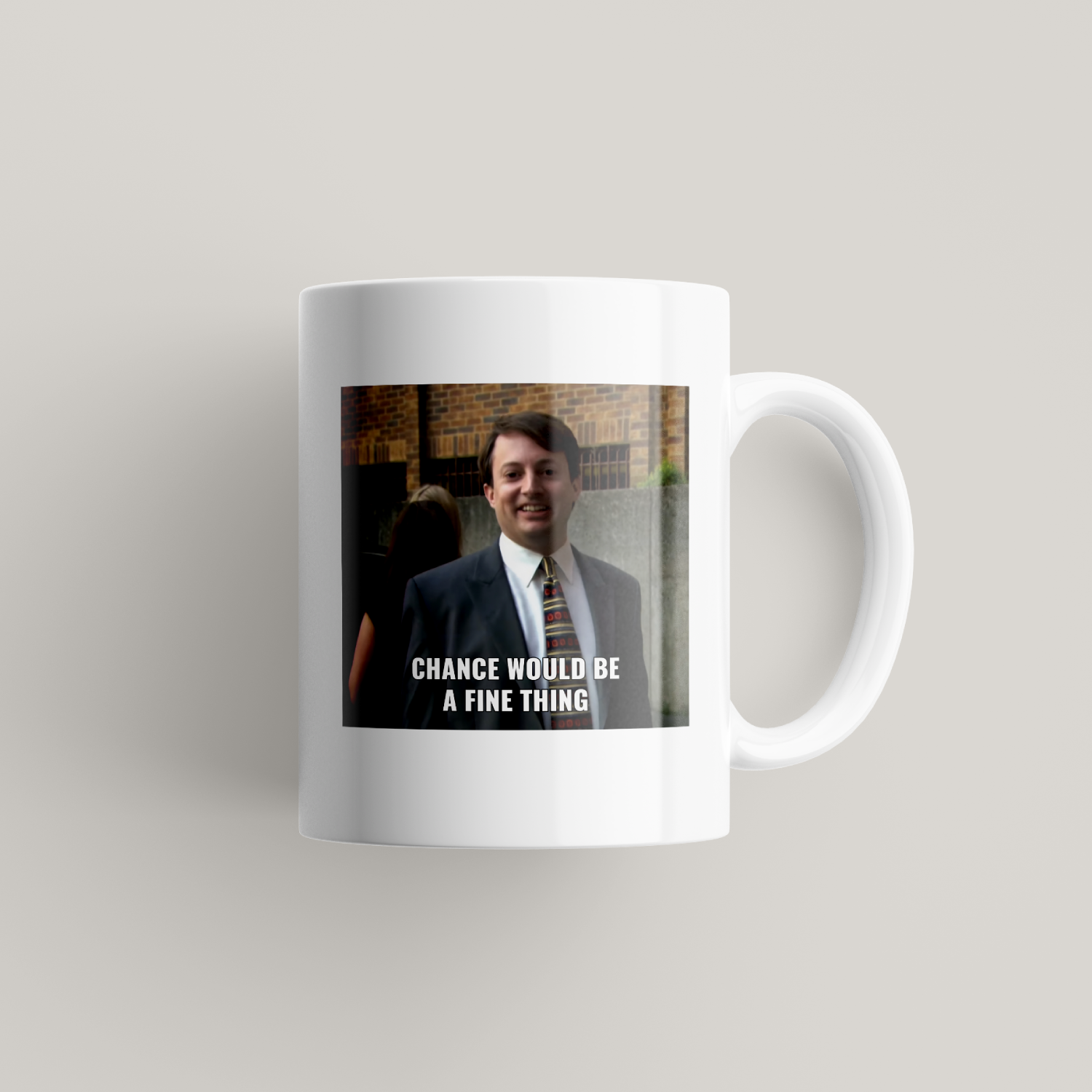 Mark Corrigan Quote Mug
