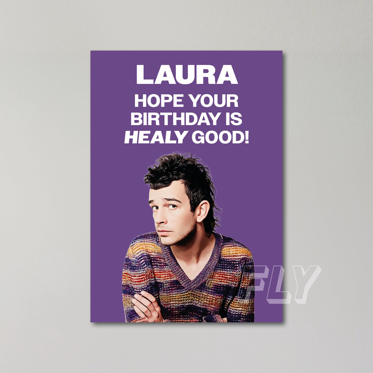 Matty Healy Personalised Birthday Card United Kingdom