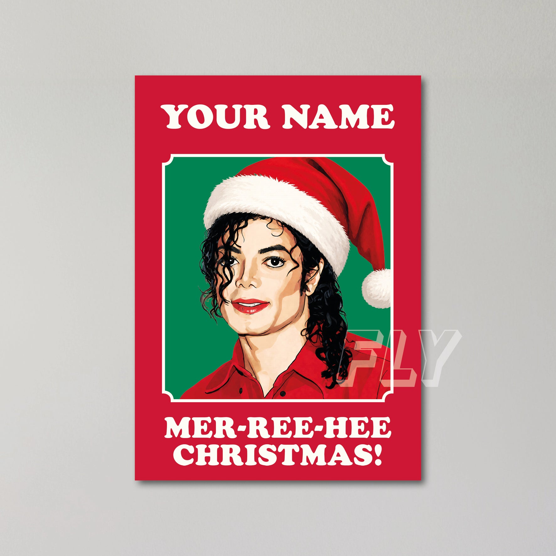 Michael Jackson Christmas Card