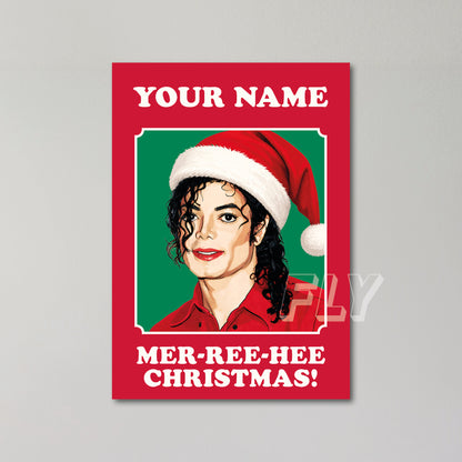 Michael Jackson Christmas Card