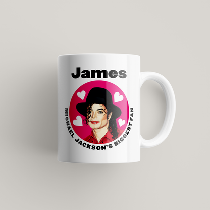 Michael Jackson Personalised Mug