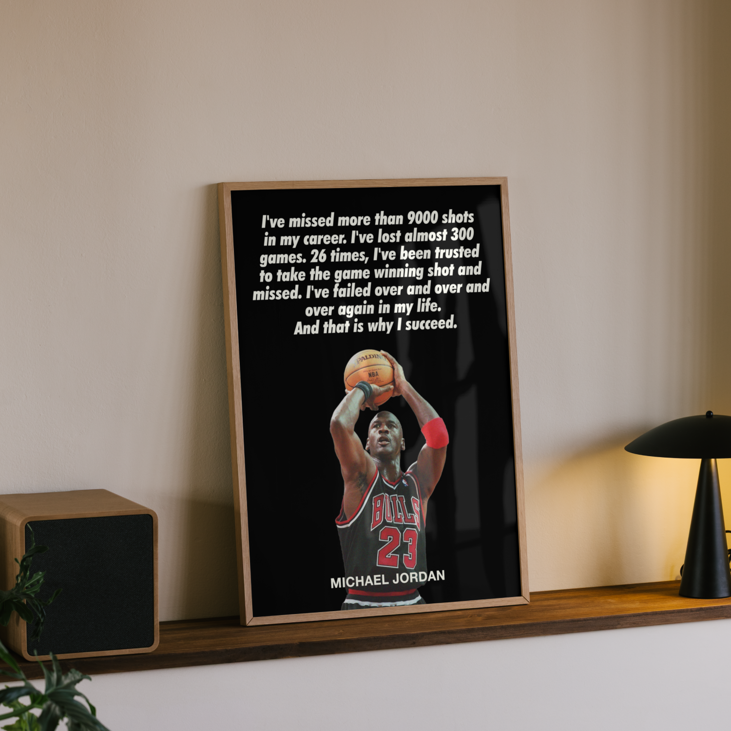 Michael Jordan Quote Poster