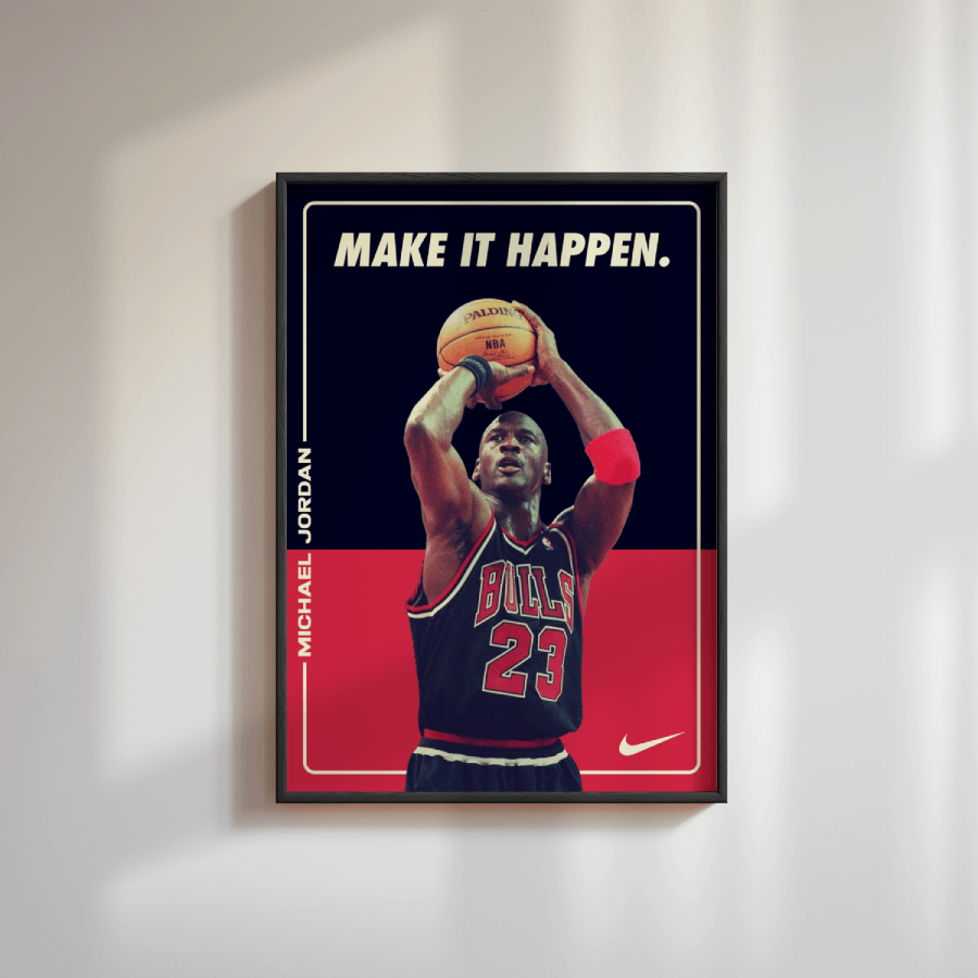 Michael Jordan Quote Poster