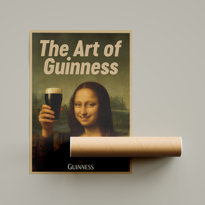 Mona Lisa Guinness Poster