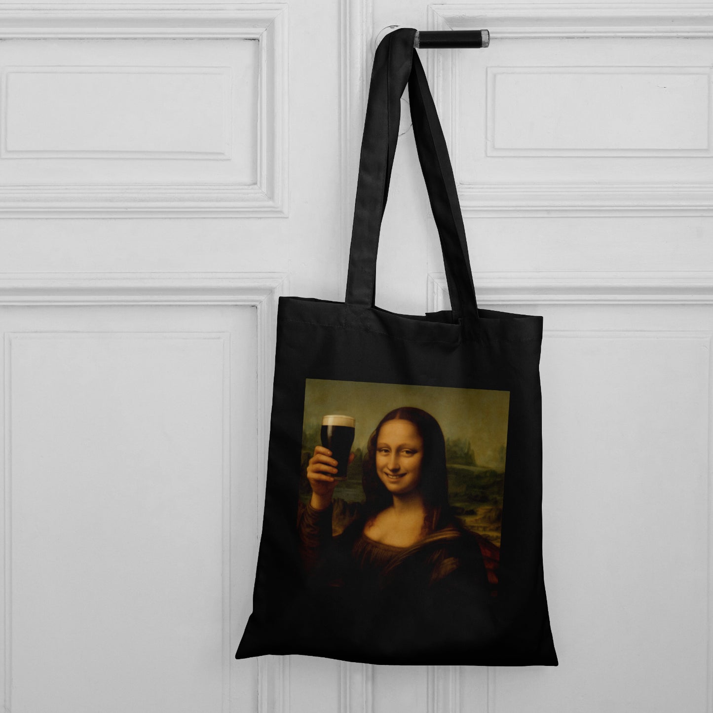 Mona Lisa Guinness Tote Bag