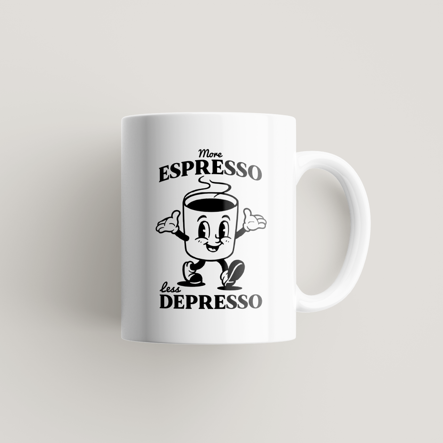 More Espresso Less Depresso Mug UK