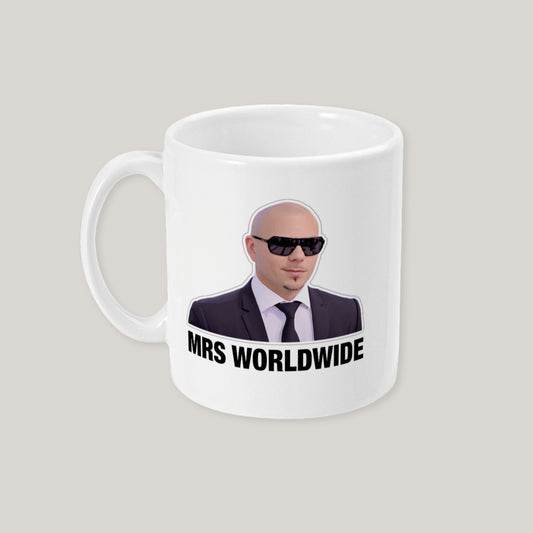 Mrs Worldwide Pitbull Mug