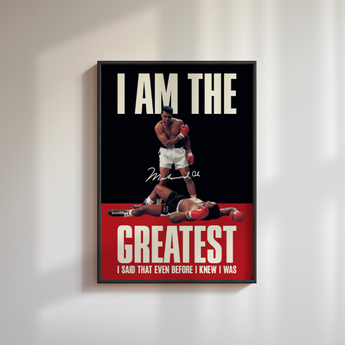 Muhammad Ali The Greatest Poster