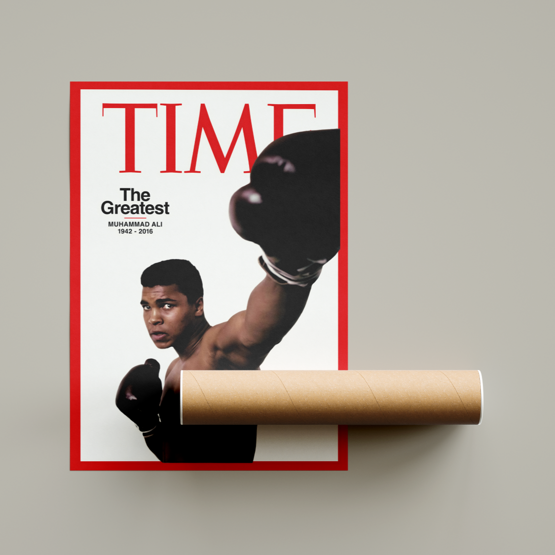 Muhammad Ali Time Poster United Kingdom