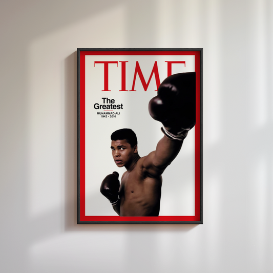 Muhammad Ali Time Poster