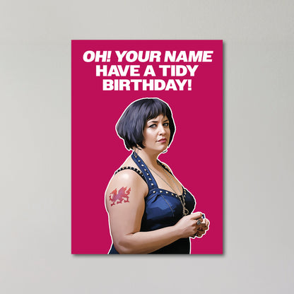Nessa Gavin and Stacey Personalised Birthday Card United Kingdom
