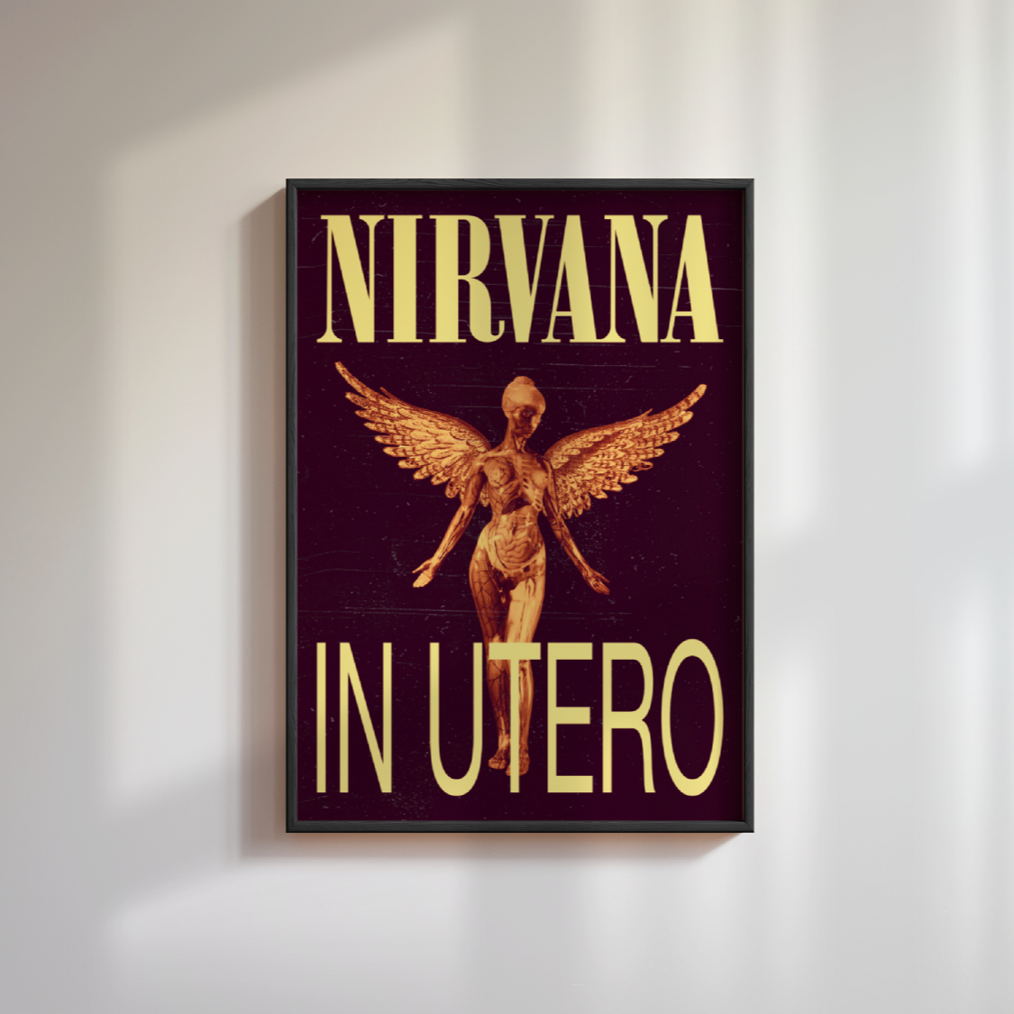 Nirvana In Utero Poster