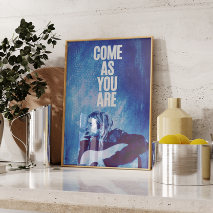 Nirvana Lyrics Poster