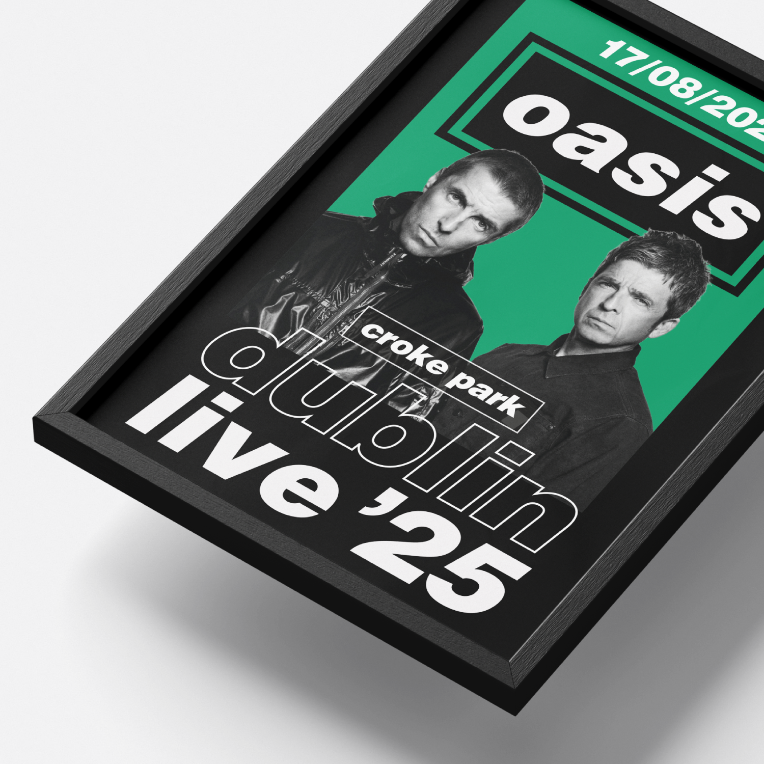 Oasis Croke Park Dublin Tour Poster