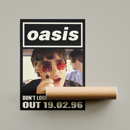 Oasis Don't Look Back In Anger Poster