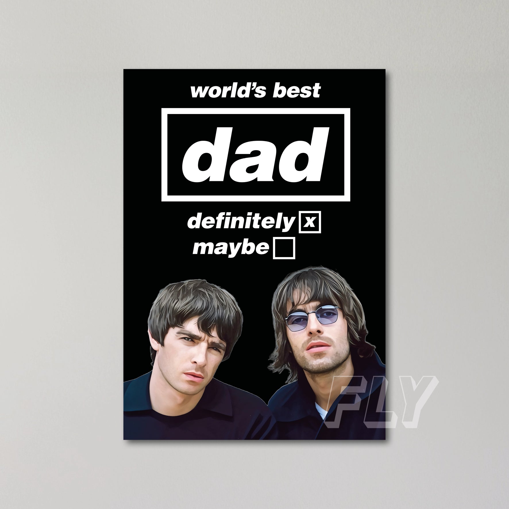 Oasis Fathers Day Card