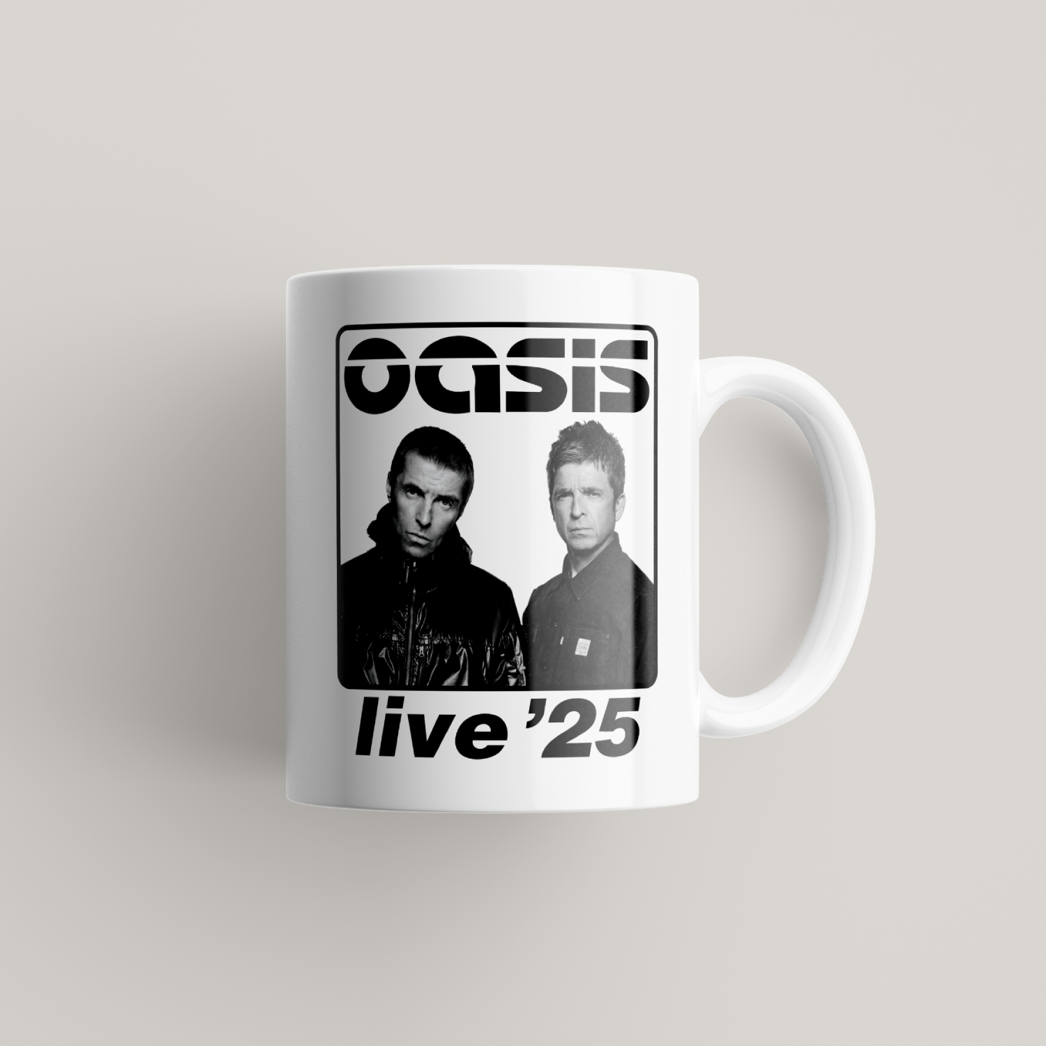 Oasis Live 25 Personalised Mug UK