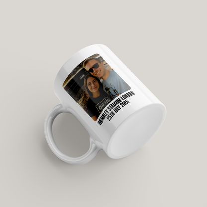 Oasis Live 25 Personalised Mug United Kingdom