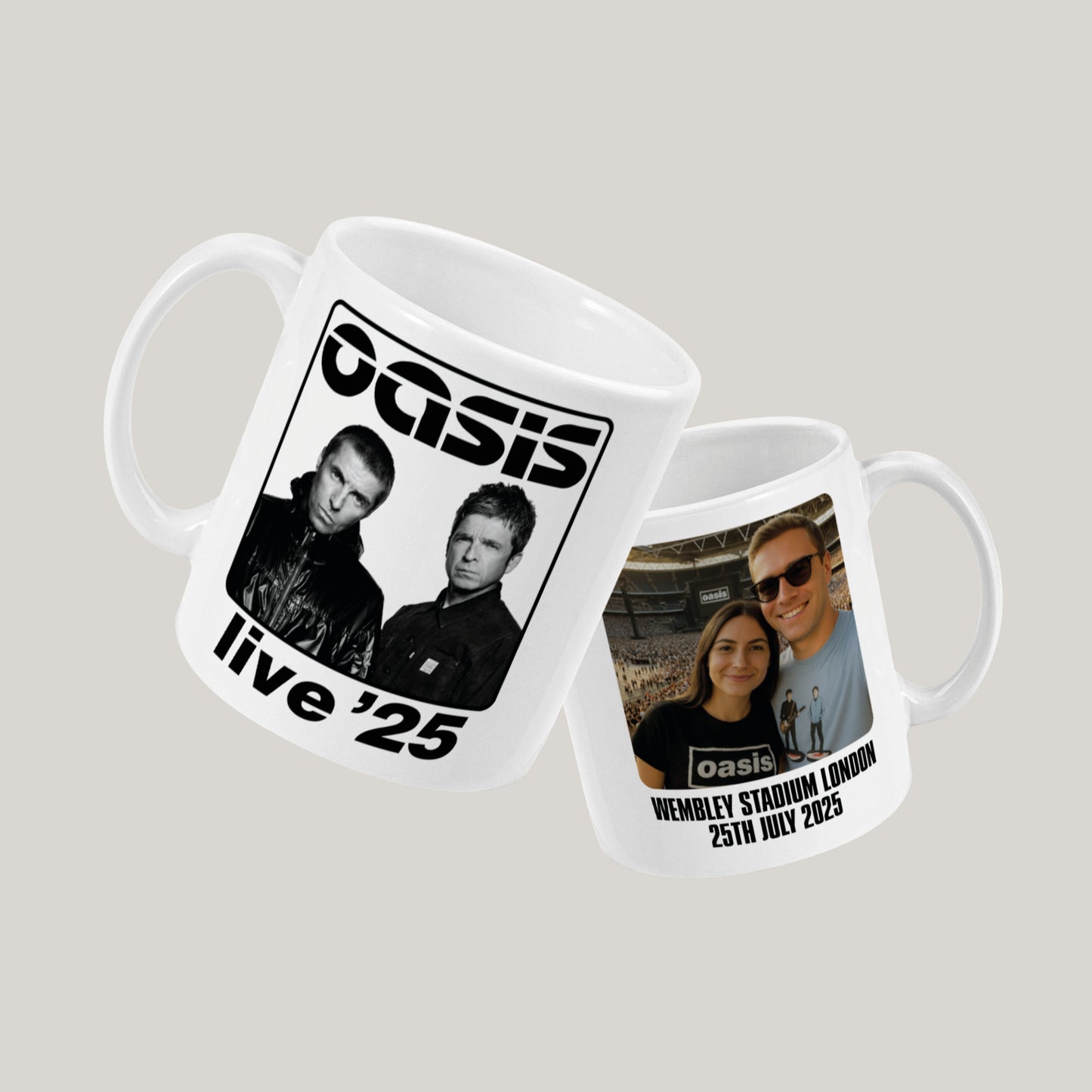 Oasis Live 25 Personalised Mug
