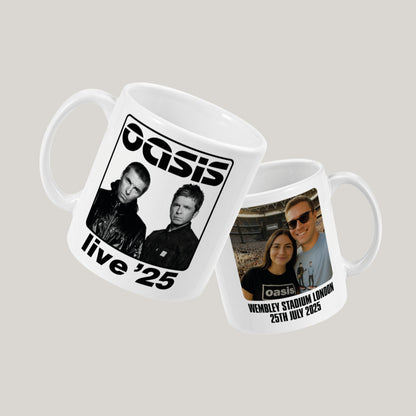 Oasis Live 25 Personalised Mug