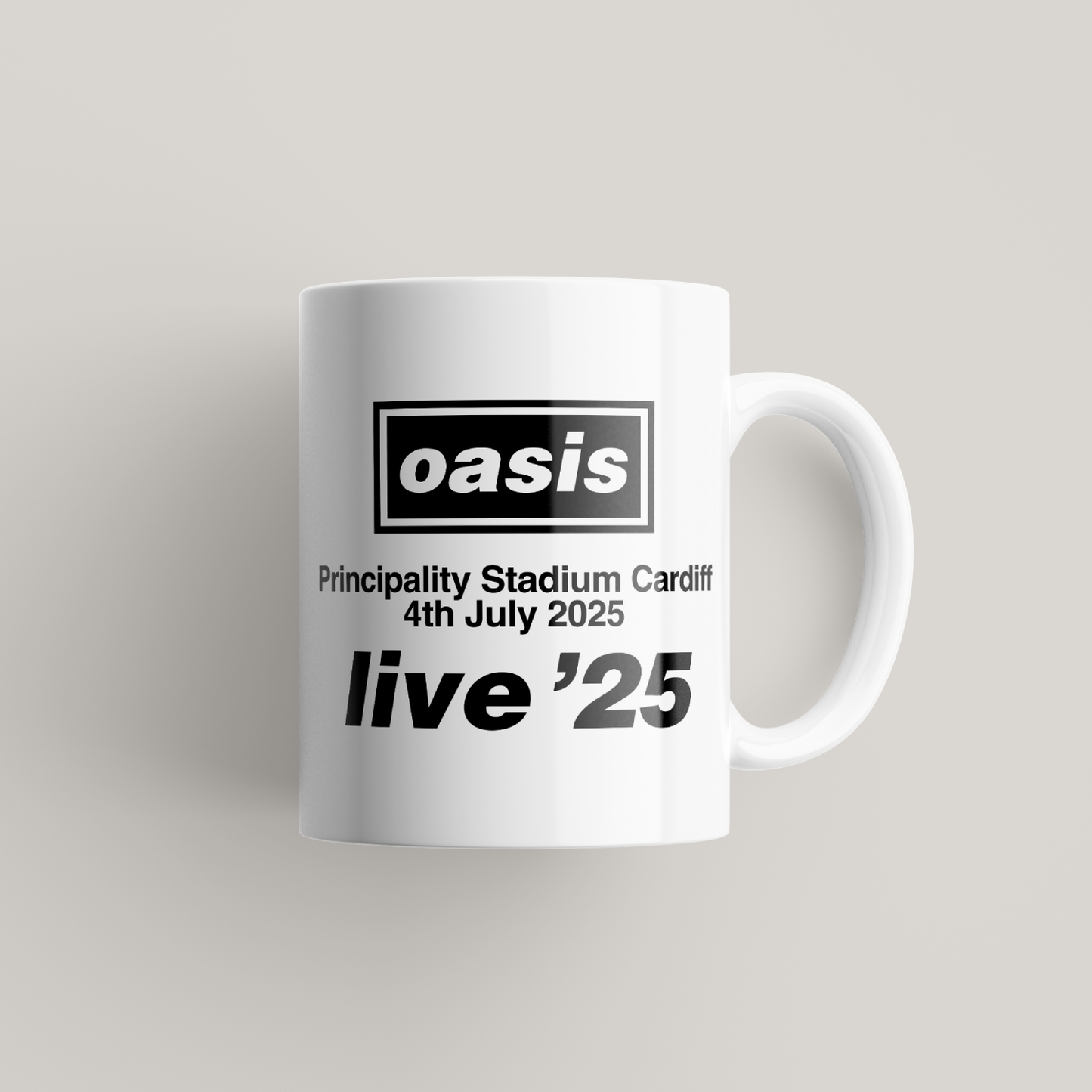 Oasis Live Personalised Mug UK