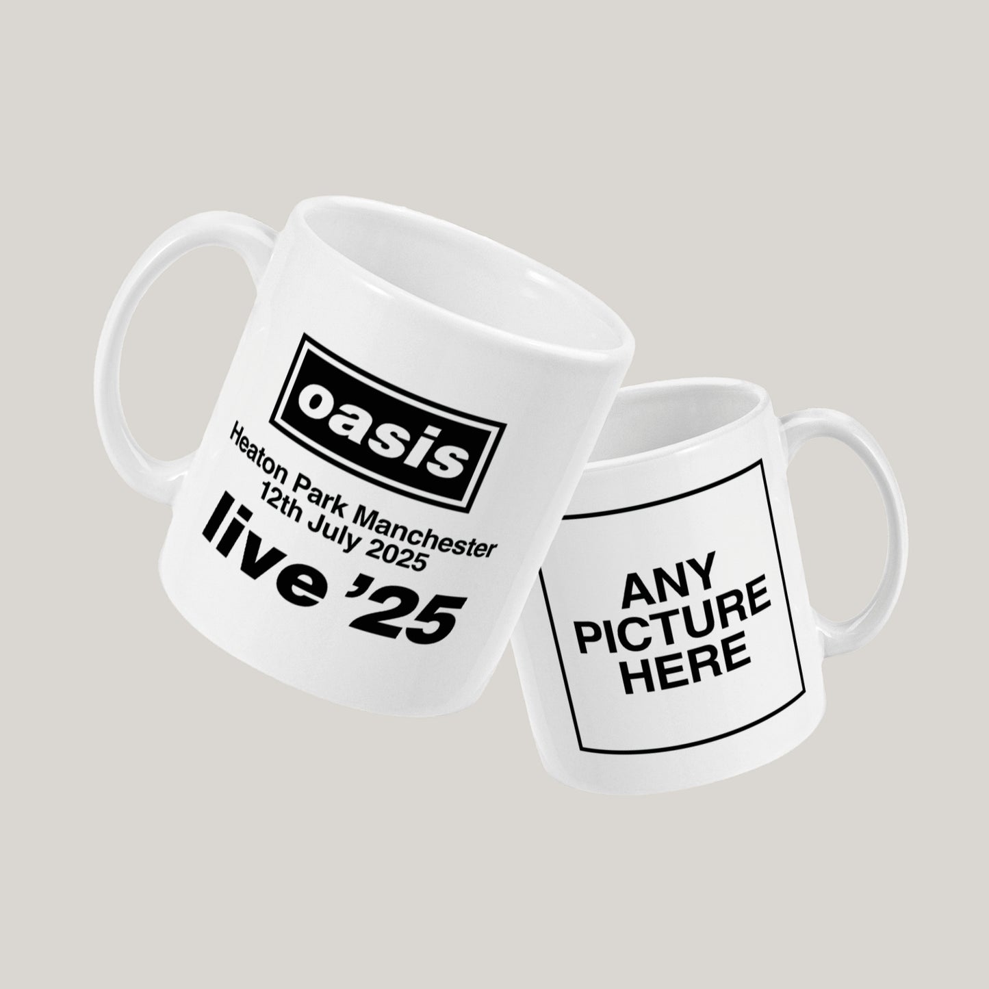 Oasis Live Personalised Mug