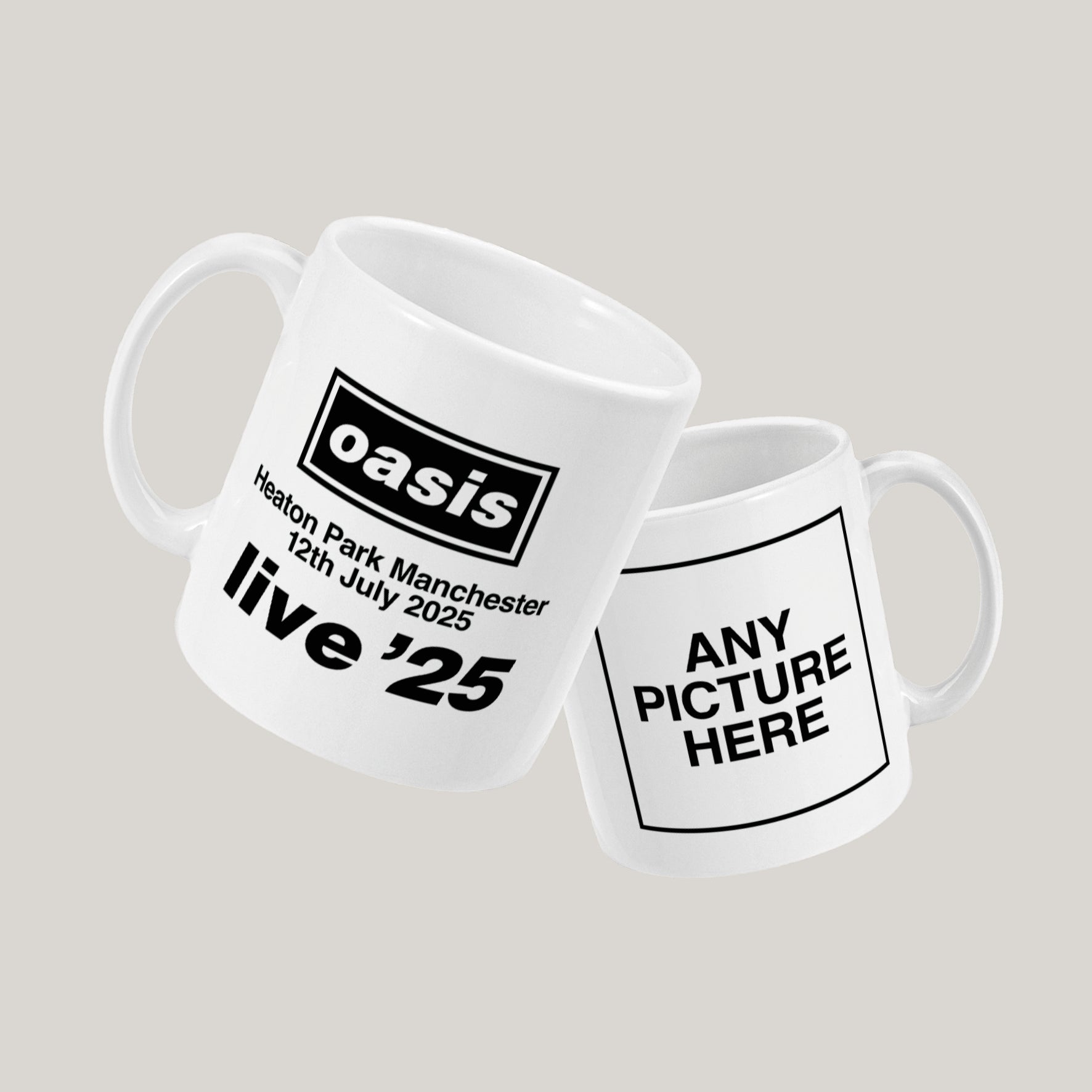 Oasis Live Personalised Mug