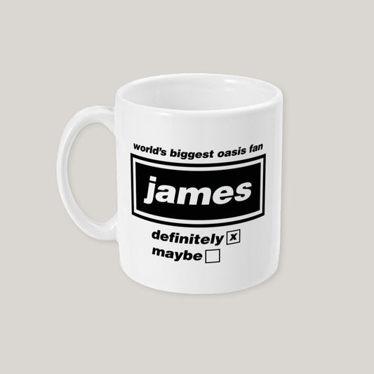 Oasis Personalised Mug