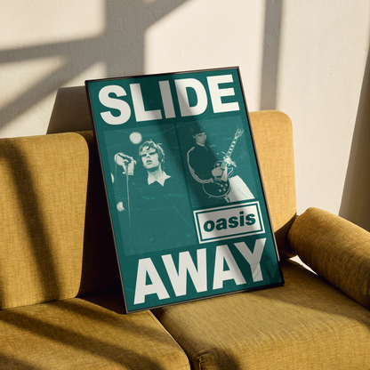 Oasis Slide Away Poster 