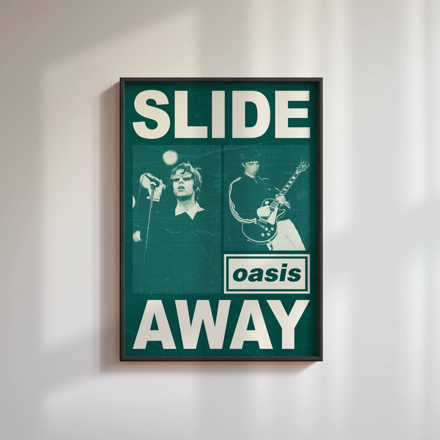 Oasis Slide Away Poster 