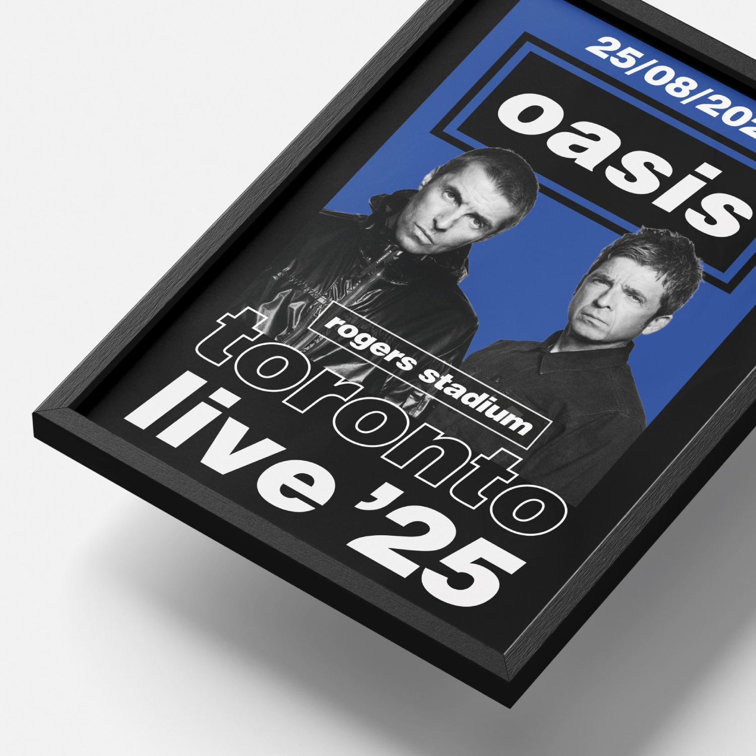 Oasis Toronto Rogers Stadium Tour Poster