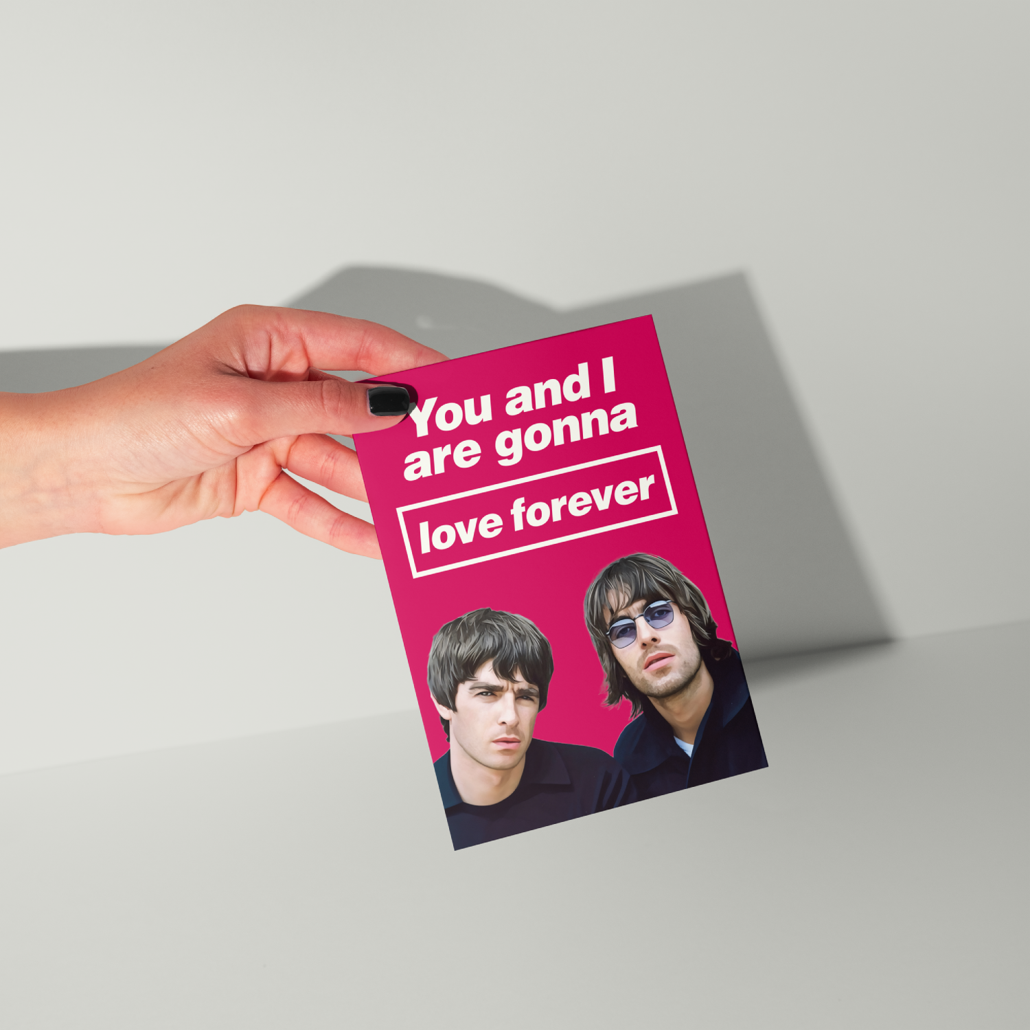 Oasis Valentines Day Greeting Card