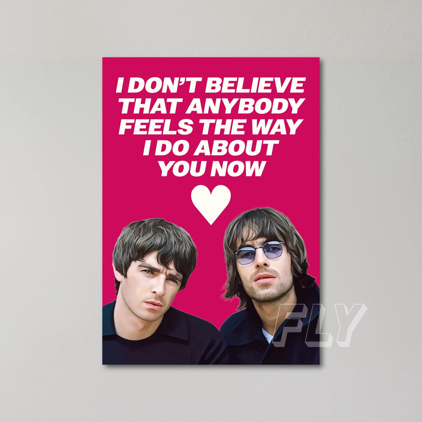 Oasis Valentines Day Greeting Card