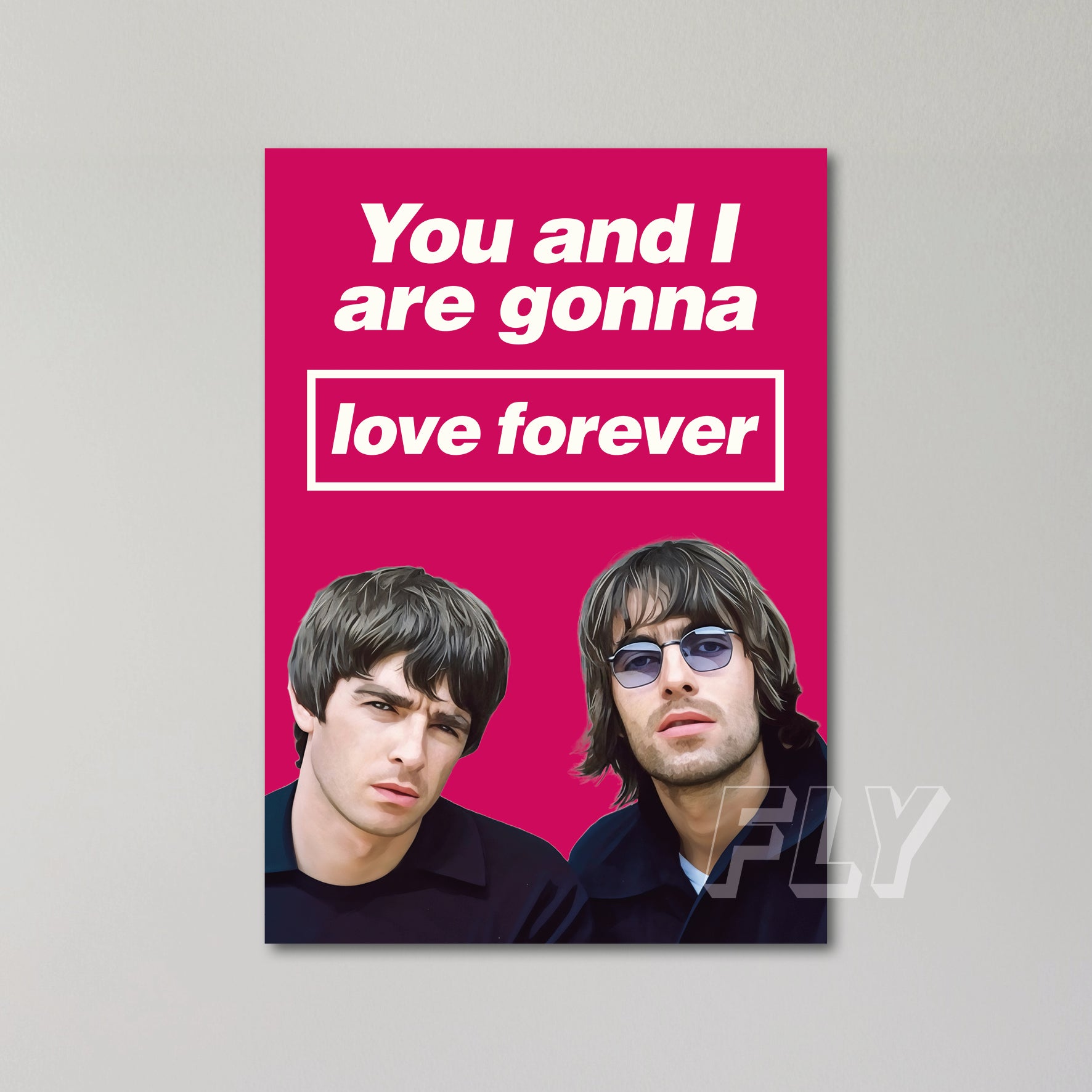 Oasis Valentines Day Greeting Card