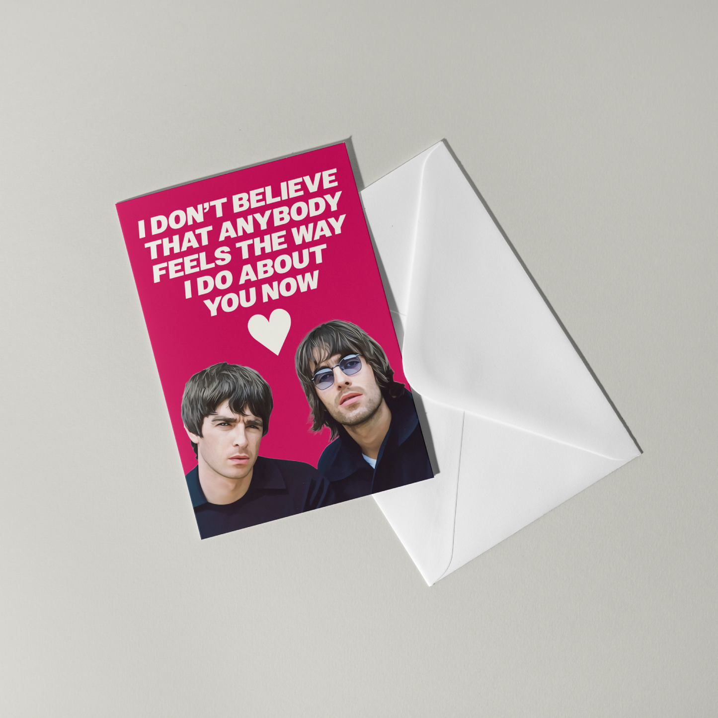 Oasis Valentines Day Greeting Card