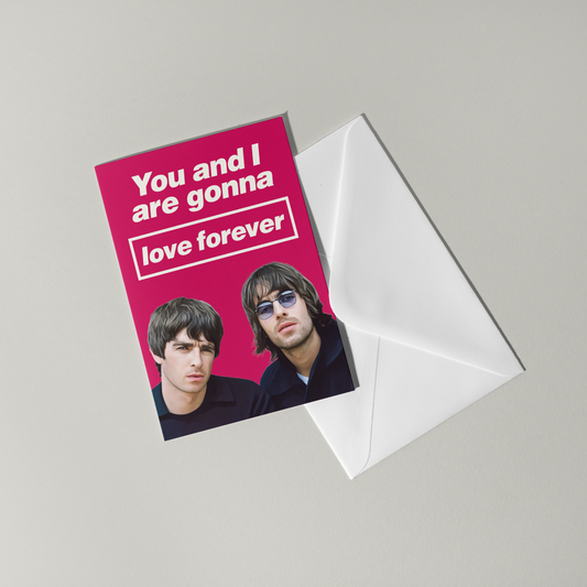 Oasis Valentines Day Greeting Card