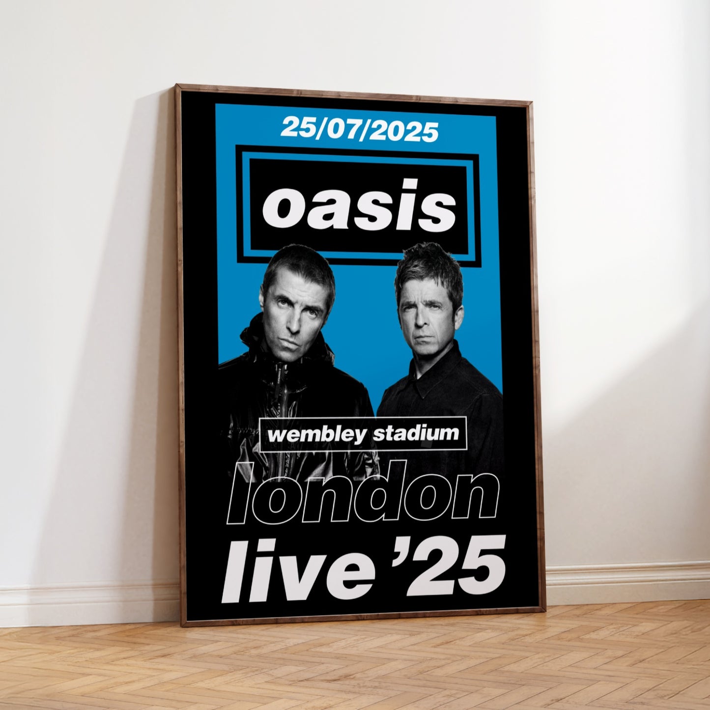 Oasis Wembley Stadium London Tour Poster