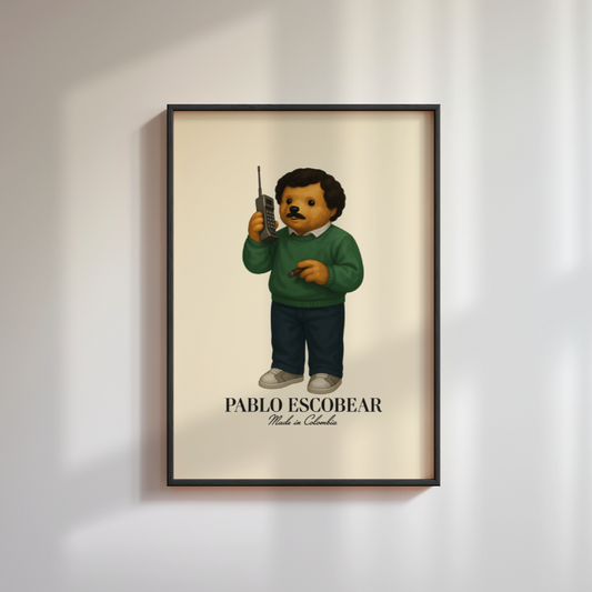 Pablo Escobear Poster