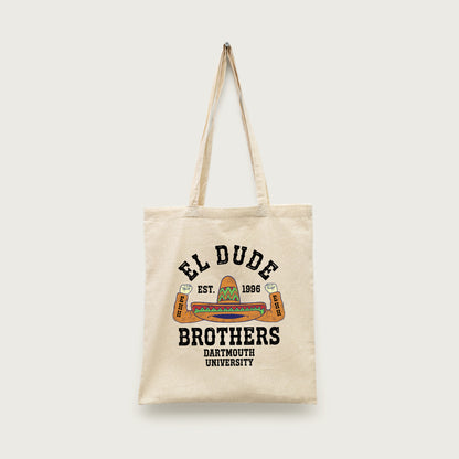 Peep Show El Dude Brothers Tote Bag