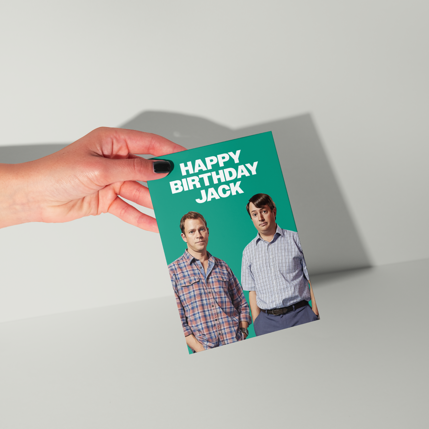 Peep Show Personalised Birthday Card UK