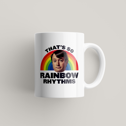 Peep Show Rainbow Rhythms Mug UK