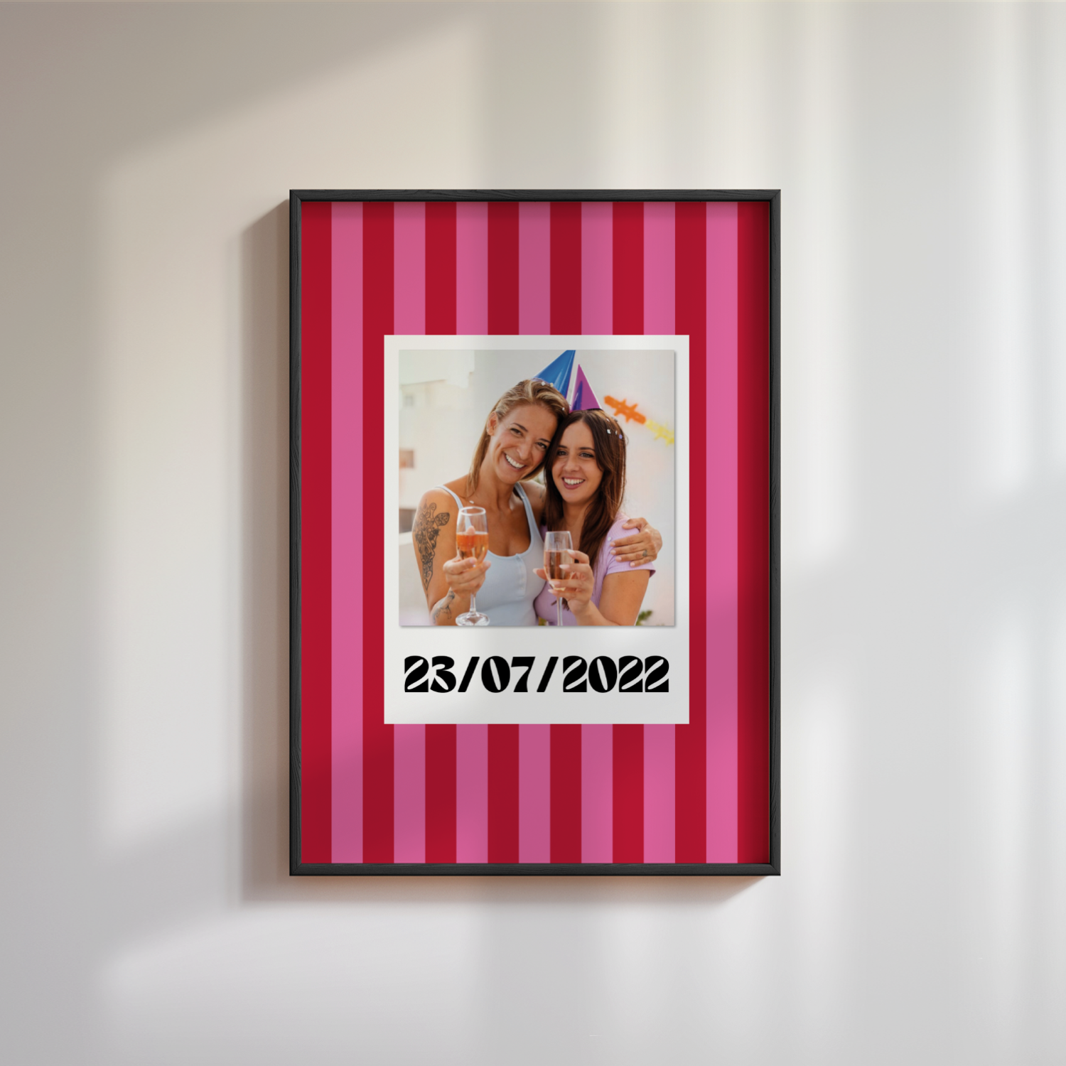 Personalised Funky Scrapbook Photo Poster