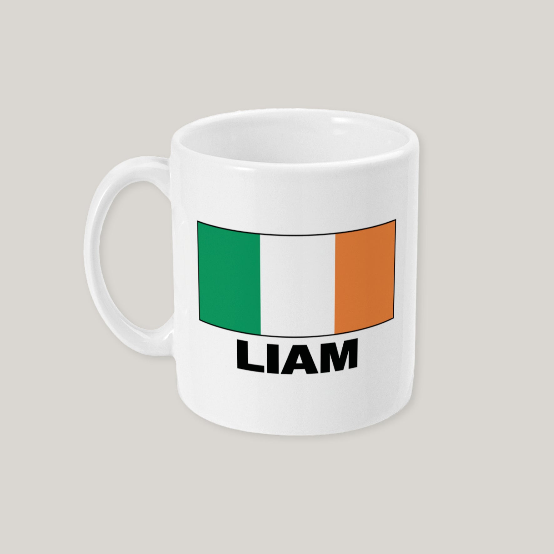 Personalised Irish Flag Mug