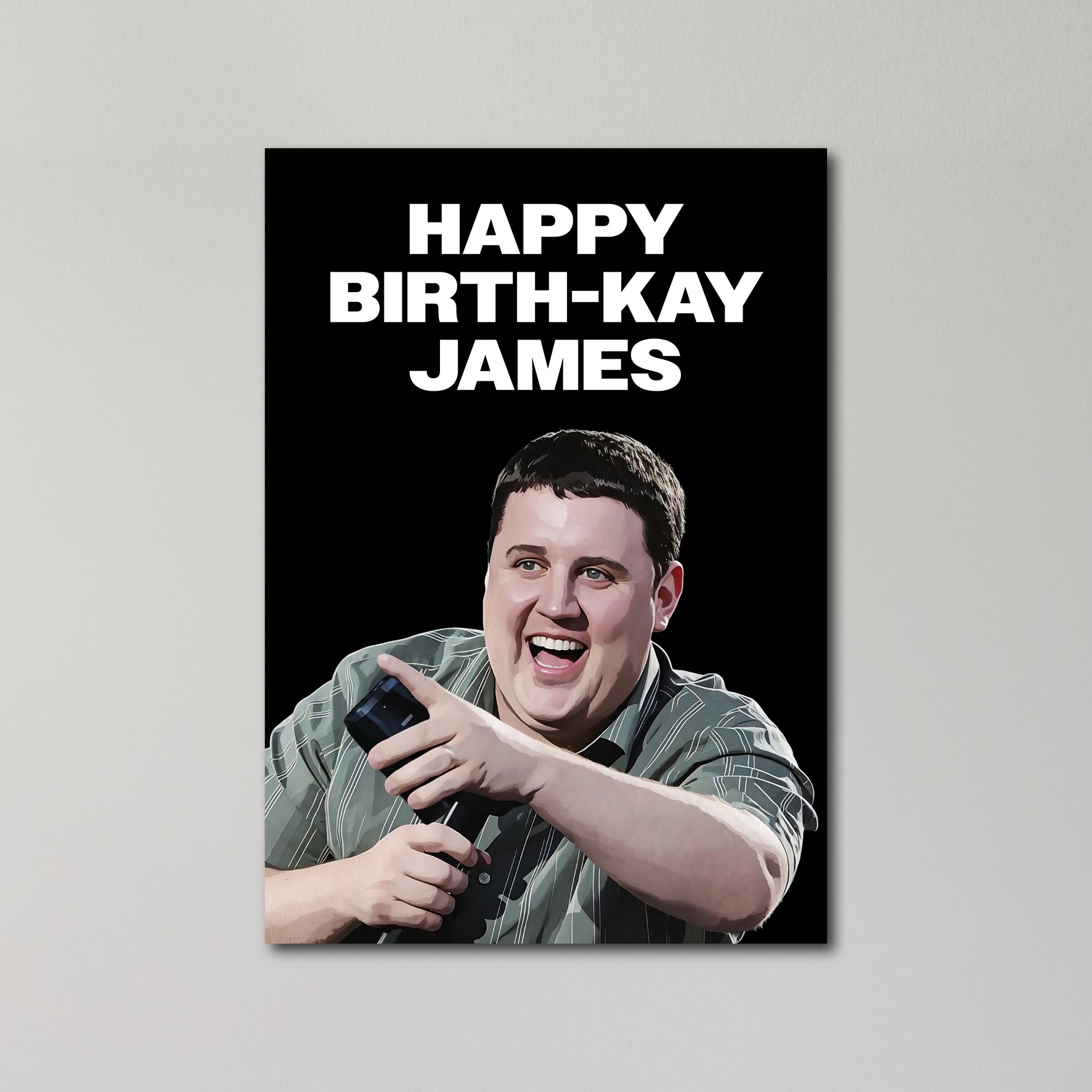 Peter Kay Personalised Birthday Card United Kingdom