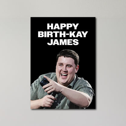 Peter Kay Personalised Birthday Card United Kingdom